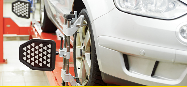 Wheel Alignment and Tracking Pinner